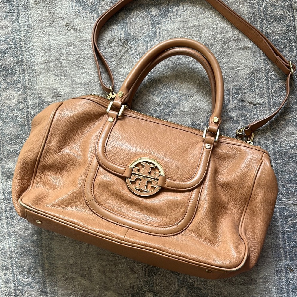 Tory Burch Tan Leather Satchel